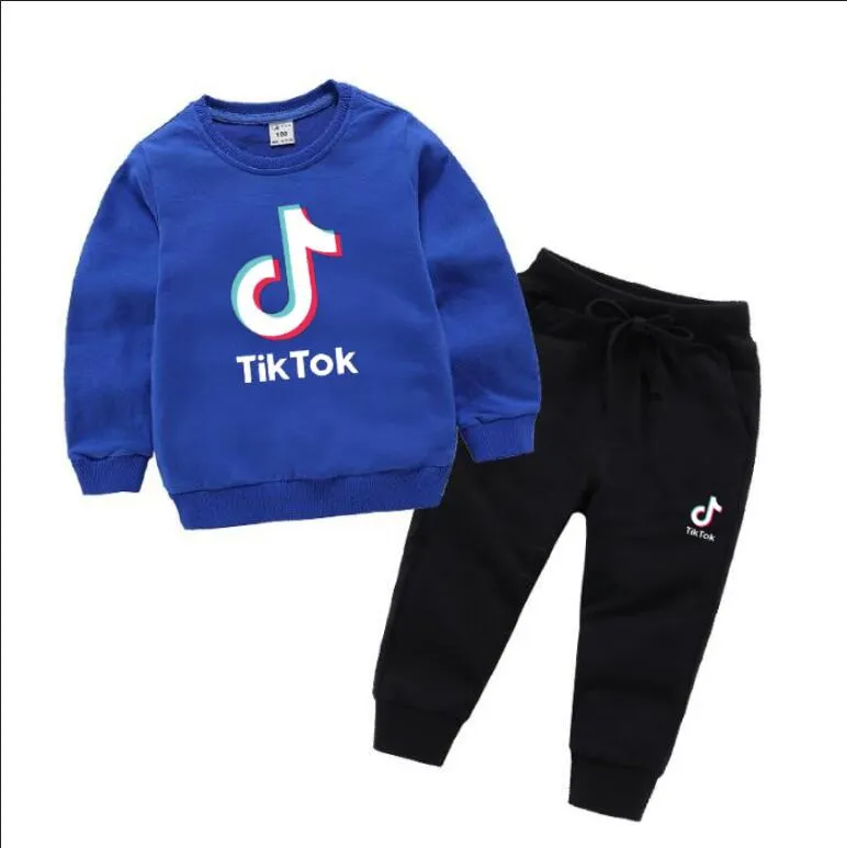 Ensembles de vêtements Vente chaude pour bébé Tracksuits printemps automne garçon fille coton veste à manches complètes + pantalon 2pcs / sets garçons gamins