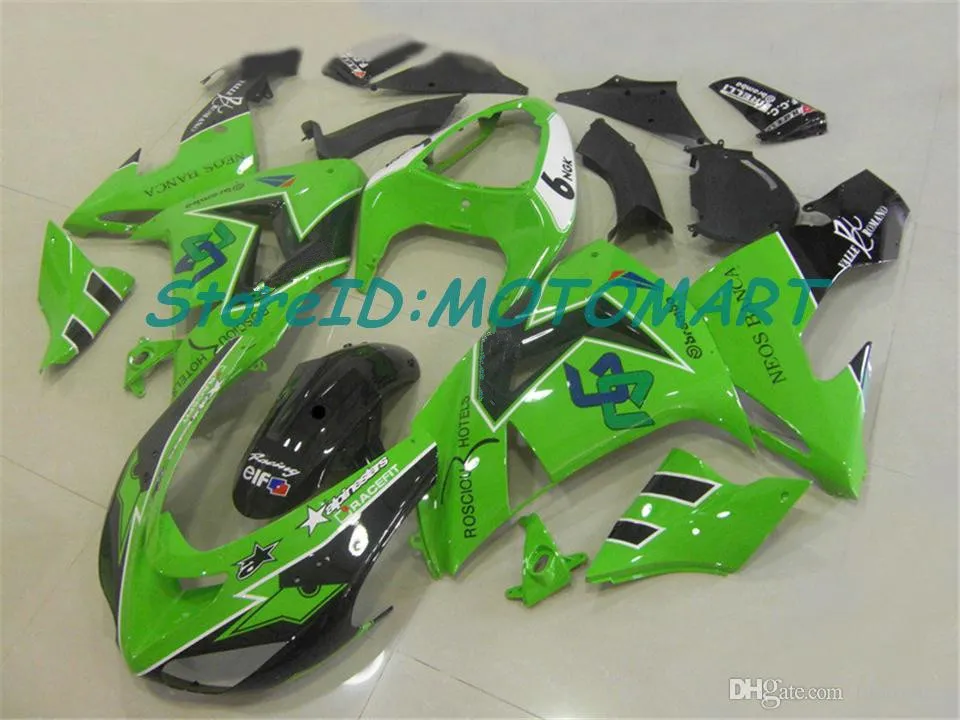 Кузов для Kawasaki Ninja ZX 10 R ZX10R 06 07 ZX 10R 06-07 ZX-10R 2006 2007 Обсуждение KM47