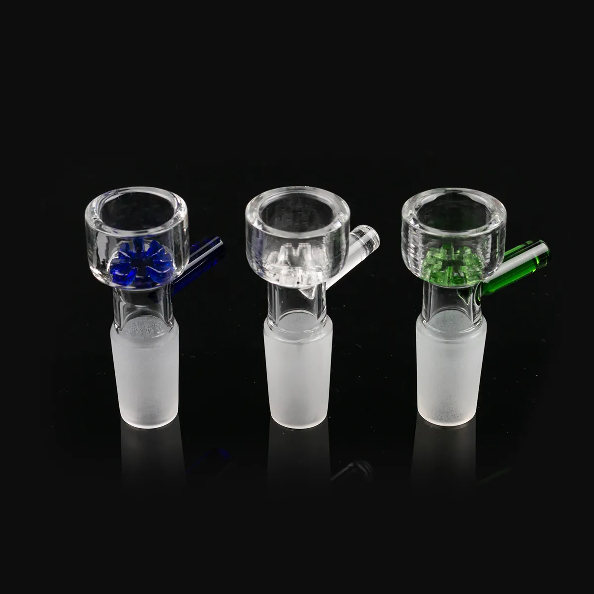 14mm 18mm Bowl Glass Bowl Piece Snowflake Filter Heady Bowl With Screen  Round Smoking Bowls For Bong Dab Rig From Bongsshop, $3.94