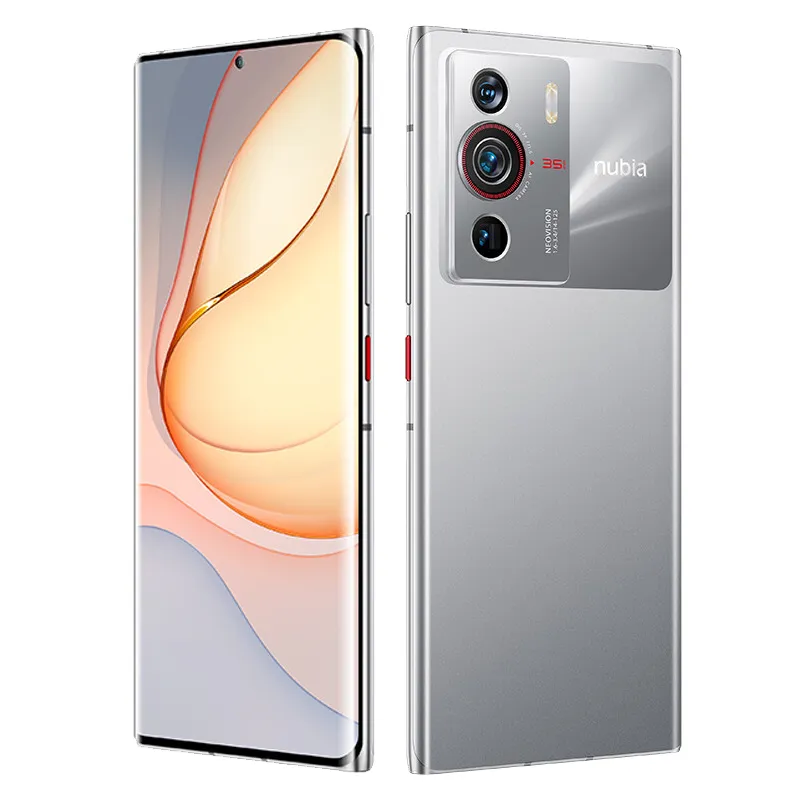Original Nubia Z40 Pro 5G Téléphone mobile 12 Go RAM 256 Go 512 Go Rom Octa Core 64.0MP NFC Snapdragon 8 Gen 1 Android 6.67 "OLED Full Screen ID ID Face Smart Cell Phone