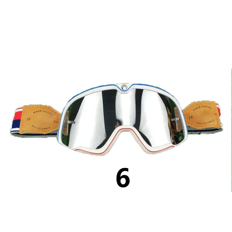 2021Retro Motocross Goggles MX Off Road Dirt Bike Motorcycle Helmets Goggles Ski Moto Glasses ATV for Motocross Glasses6624854