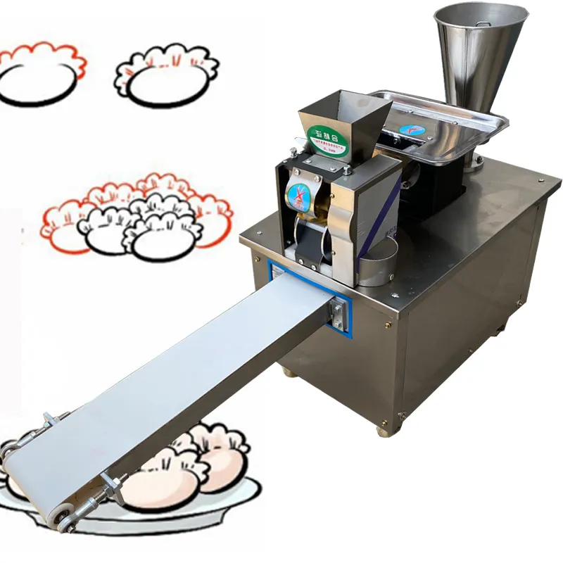 ultima vendita calda in acciaio inossidabile automatica samosa empanada maker macchina gyoza congelata macchina per fare gnocchigyoza che forma macchina4800 pezzi /