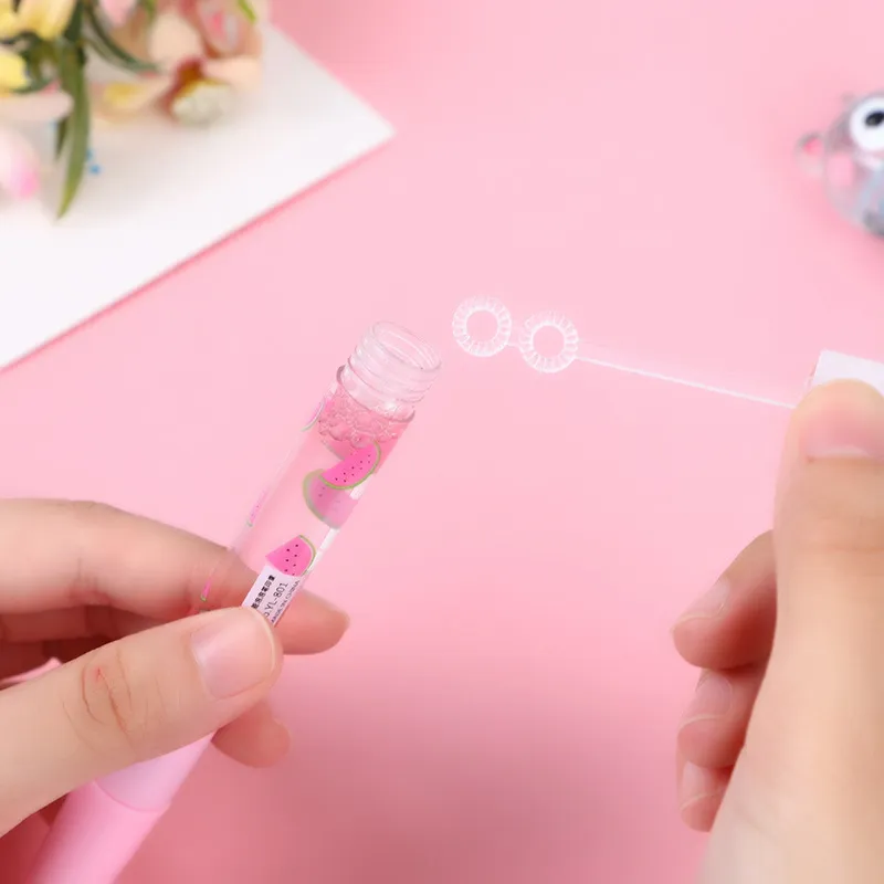 Kawaii Bubble Cartoon Pen With LED Lighting Perfect Stationery Gift For Kids,  Office Supplies, And Chinese Stamps Design 0862 From Newtoywholesale, $1.41