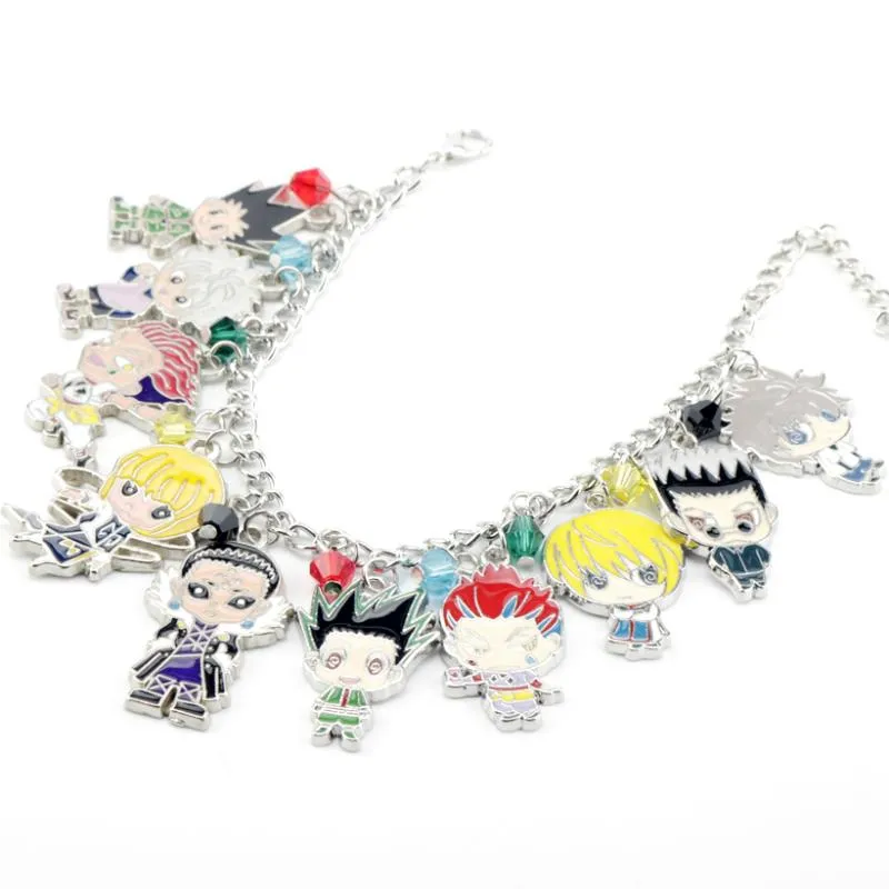 Anime X Chain Bracelets Gon CSS Zoldyck Kurapika Hisoka PaladiKnight