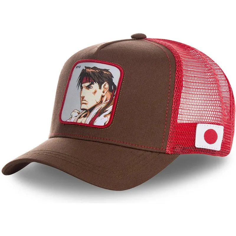 capslab-ryu-ryu-street-fighter-red-trucker-hat (1)