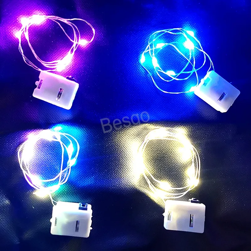 LED Garland Light String Decoração Dia dos Namorados Do Dia Do Casamento Bolo De Aniversário Cordas Coloridas Luzes Festival Party Decor BH5628 WLY