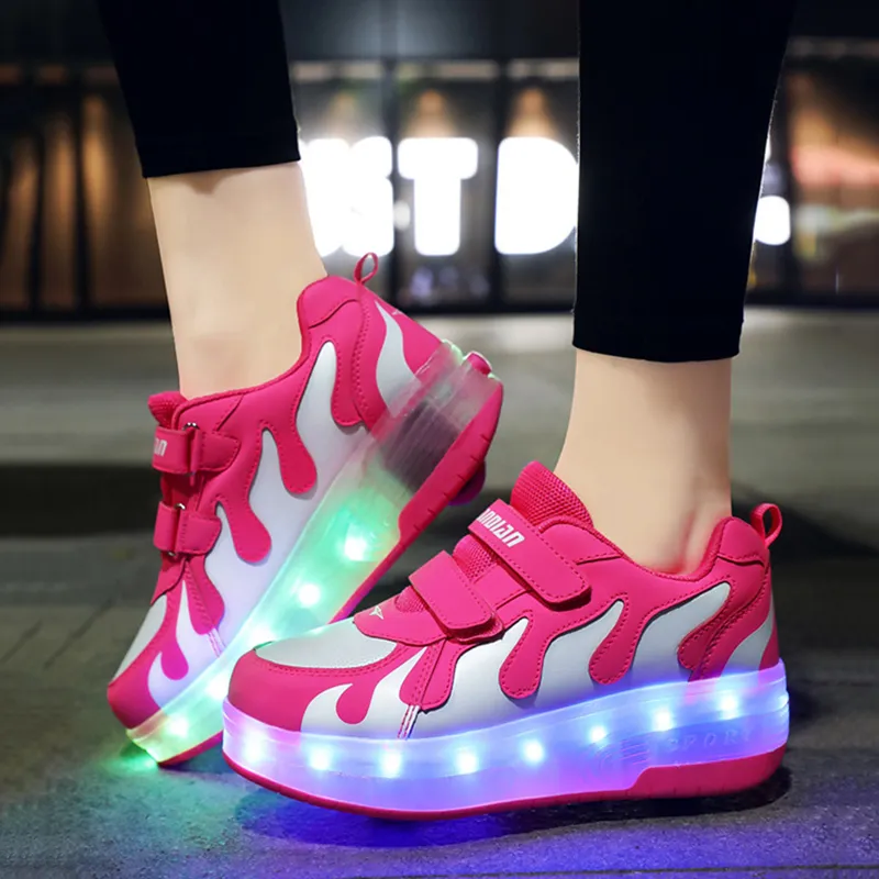 Scarpe con on sale i led