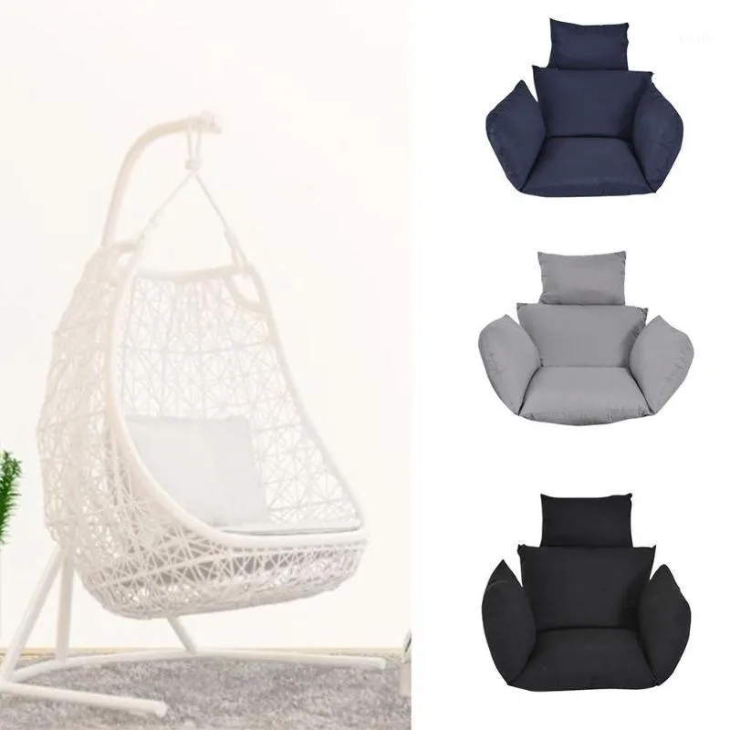 Гамаковые изделия стула подушки, качающиеся мягкие подушки сиденья 220 кг спальня Hangmat висит стул сад на открытом воздухе1