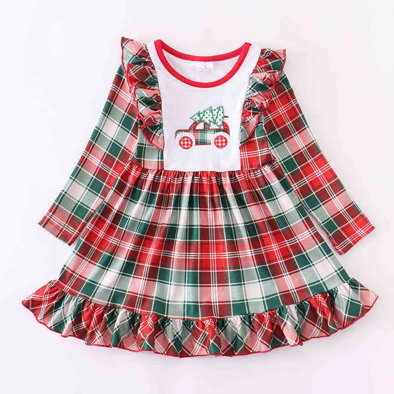 Girlymax Baby Girls Gingham Plaid Winter Dress with Ruffles for Ages 7  Months to 12 Years from Dhgate Girls Dresses - price 27.64