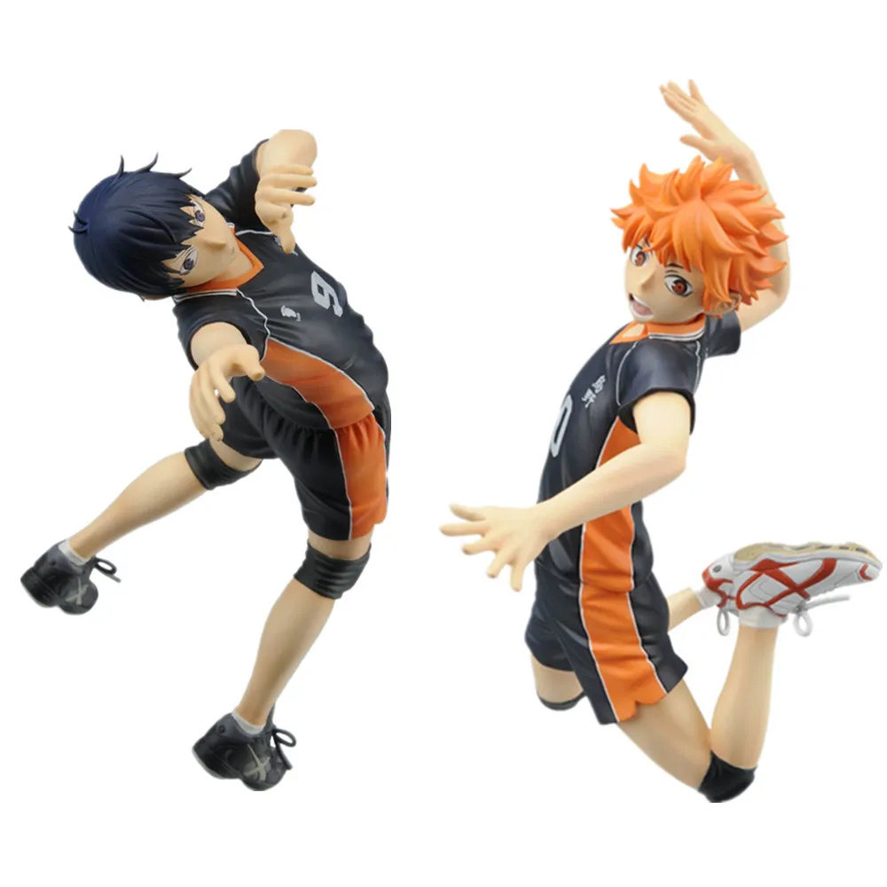 Anime japonês haikyuu!! Cartão de identificação do estudante figuras  animação shoyo hinata tobio kageyama pvc