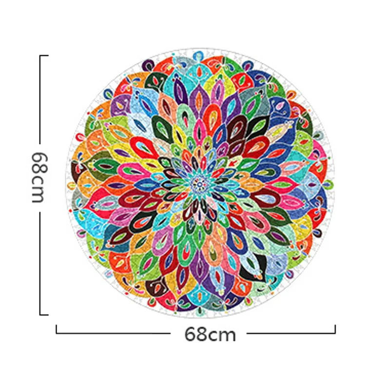 1000piece Round Space Puzzle 3d Montessori Jigsaw Toy For Adults ▻   ▻ Free Shipping ▻ Up to 70% OFF