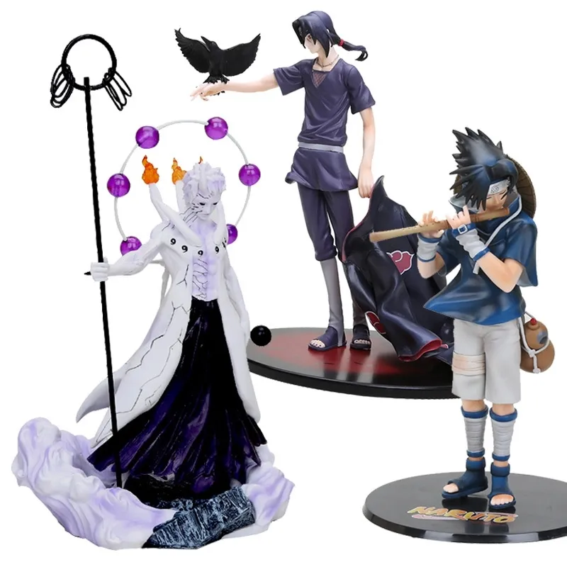 Naruto action figures sasuke outlet