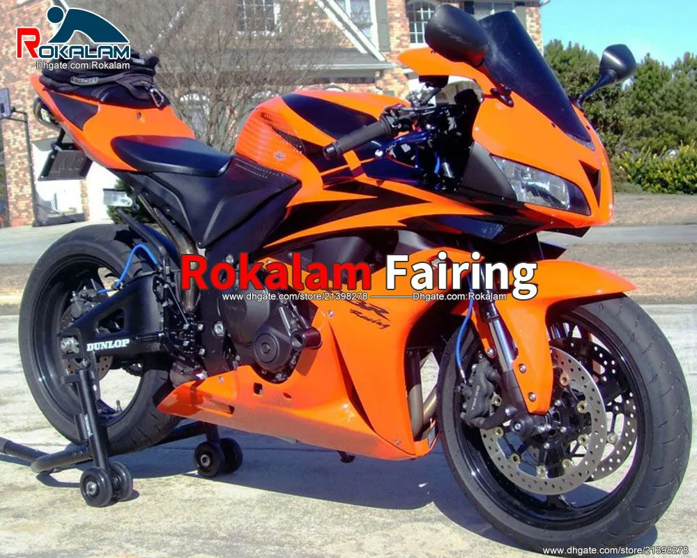 Honda CBR600RR 2008 CBR 600RR CBR 600 RR 07-08 F5 오렌지 스페어 오토바이 페어링 (사출 성형)