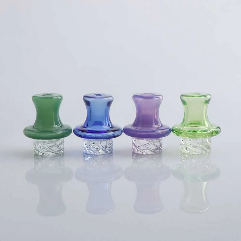 New Style Glass Spinning UFO Cap 25mmOD Glass Carb Cap Heady Carb Caps For Quartz Banger Nails Glass Water Bongs Dab Rigs Pipes