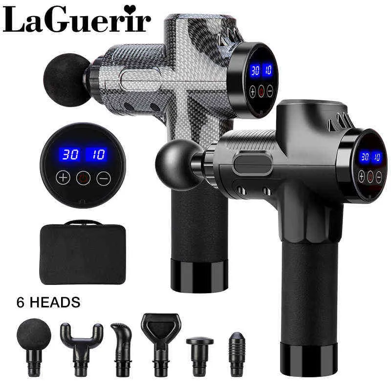 Electric Massage Gun S3 30 Gear Fascia Gun Deep Tissue Neck Body Back