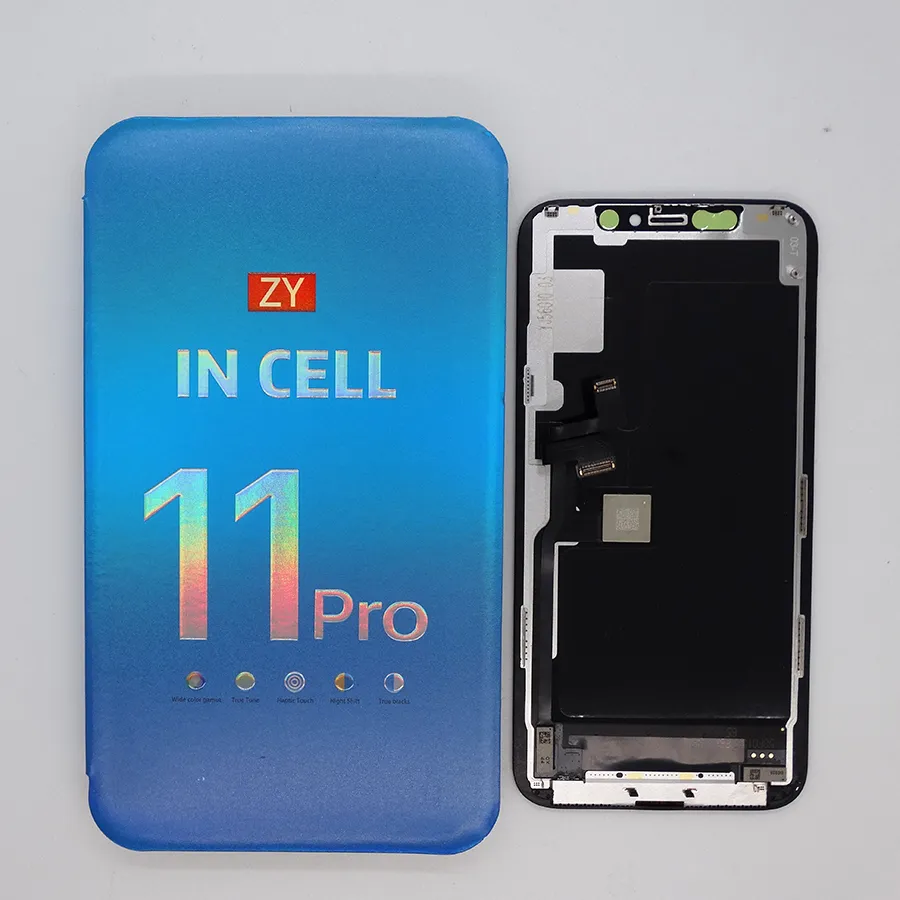 Écran LCD pour iphone 11 Pro Max ZY Incell écran LCD panneaux tactiles  numériseur assemblée remplacement