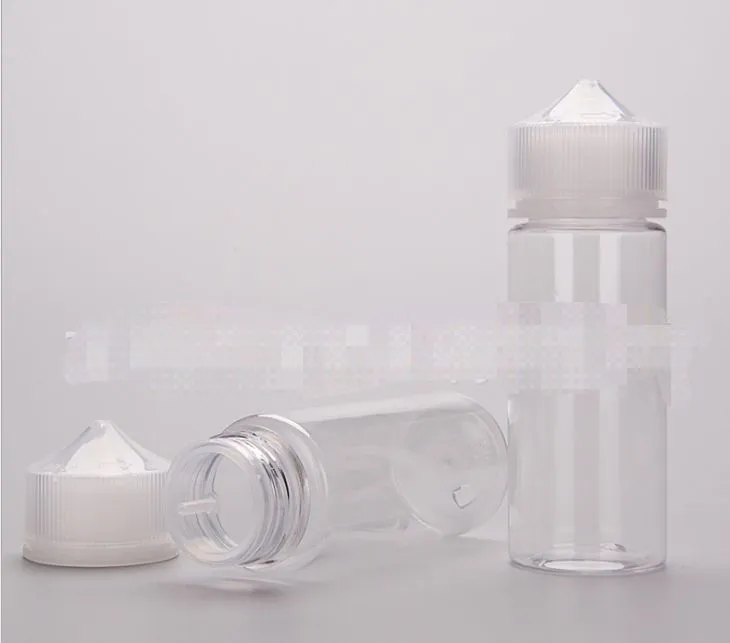 Klare PVC-Wärmeschrumpffolie für Chubby-Flaschen 15 ml, 30 ml, lang/fett, 50 ml, 60 ml, 100 ml, 120 ml, E-Liquid-Flaschenfolie