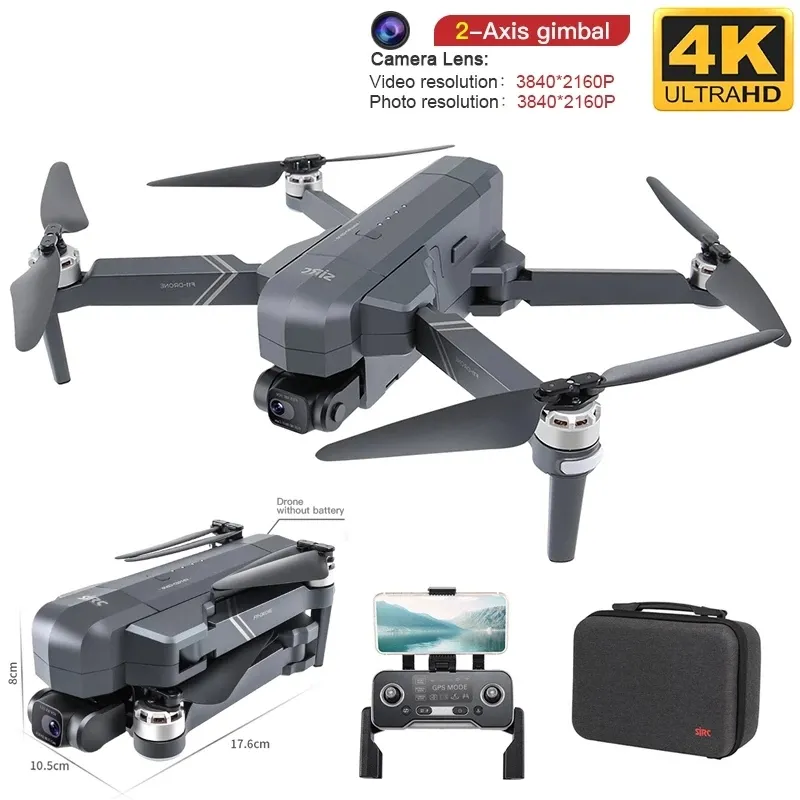 Acquistare Drone Professional 4K HD Telecamera Gimbal Brushless 5G Sistema  GPS WiFi Supporta La Scheda TF 64G Distanza RC Distanza RC 1.5km F11 Pro RC  Drone Toy 210202 Economico | Consegna Veloce