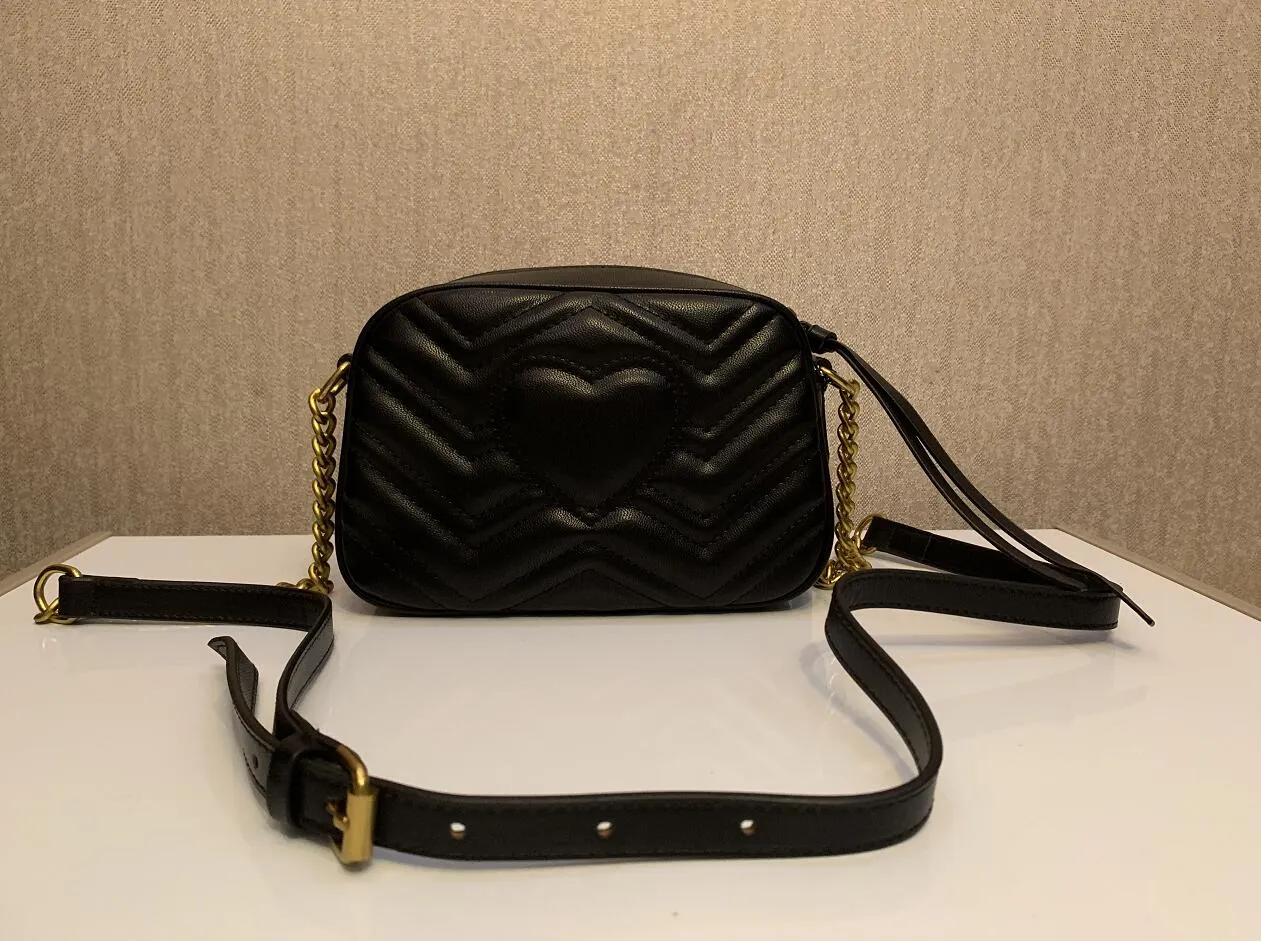 Borse per fotocamera Catene Designer di lusso Marchio di moda Spalla Borsa da donna di alta qualità Borsa a tracolla Portafoglio da donna Portafoglio Portafoglio Consegna gratuita