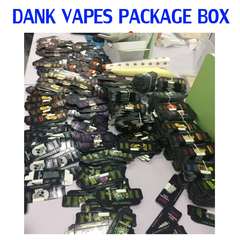 DANK VAPES CHARIOTS DE CÉRÉALES MOONROCK PAPIER BOÎTE D'EMBALLAGE EN PLASTIQUE vape cartouche emballage concentré de cire