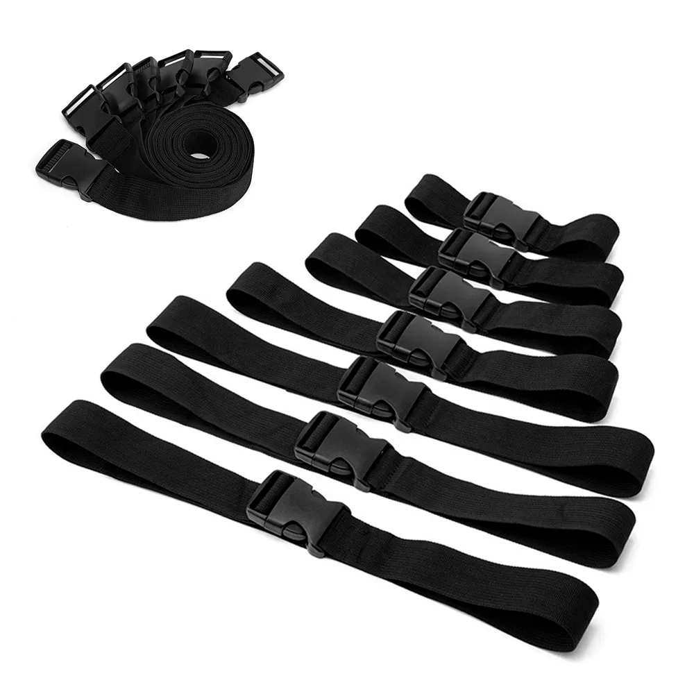 Massage 7pcs Men Harness Strap On Hand Cuffs Slave SM Games BDSM Bondage Rope Fetish Adult Sex Toys For Couples Women Restraints Belt