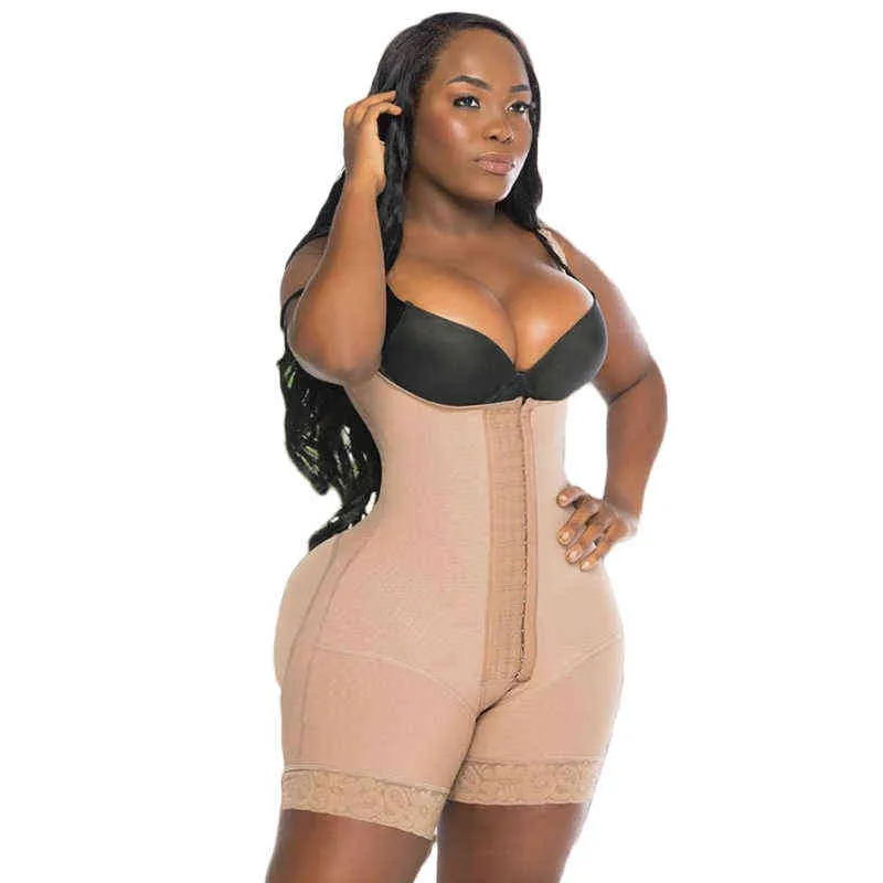 Women's Plus Size Full Body Shaper Waist Trainer Slimming Tummy