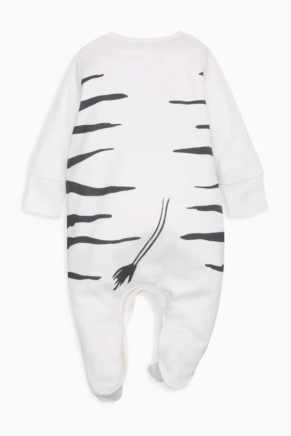 Fashion newborn toddler baby rompers long sleeve cartoon zebra jumpsuit infant clothing baby boy girl clothes with cap