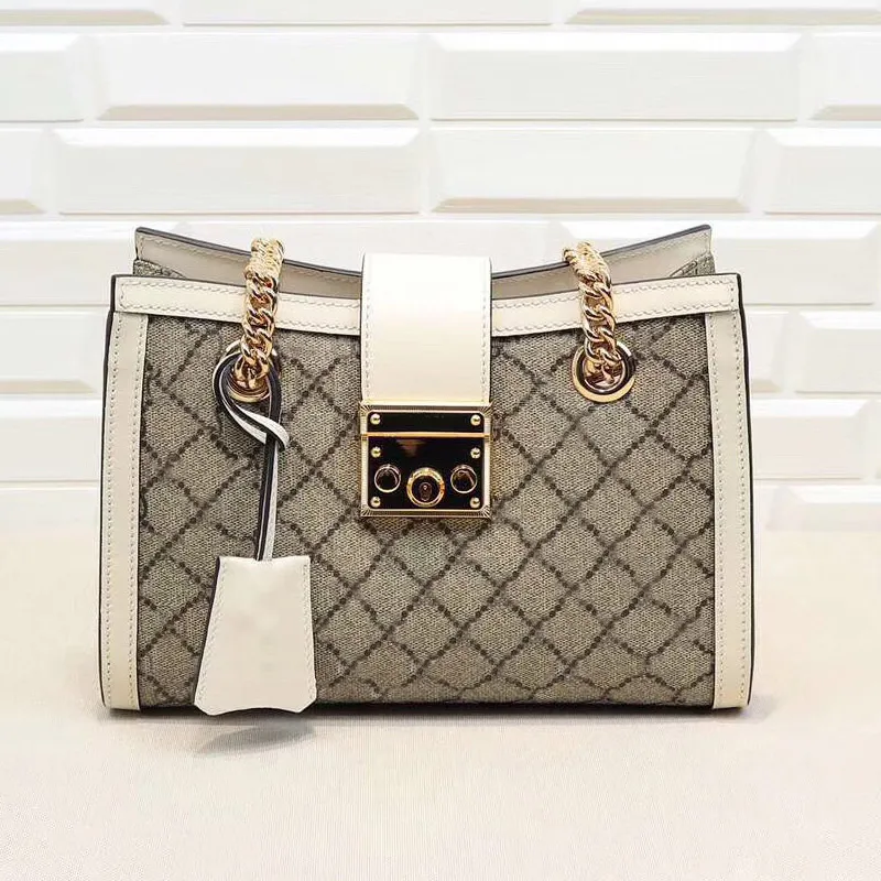 Handbags Purses Crossbody Bag Wallet Fashion High Quality Classic Letter Padlock Metallic Large Capacity Women Tote Bag Fast Shipping