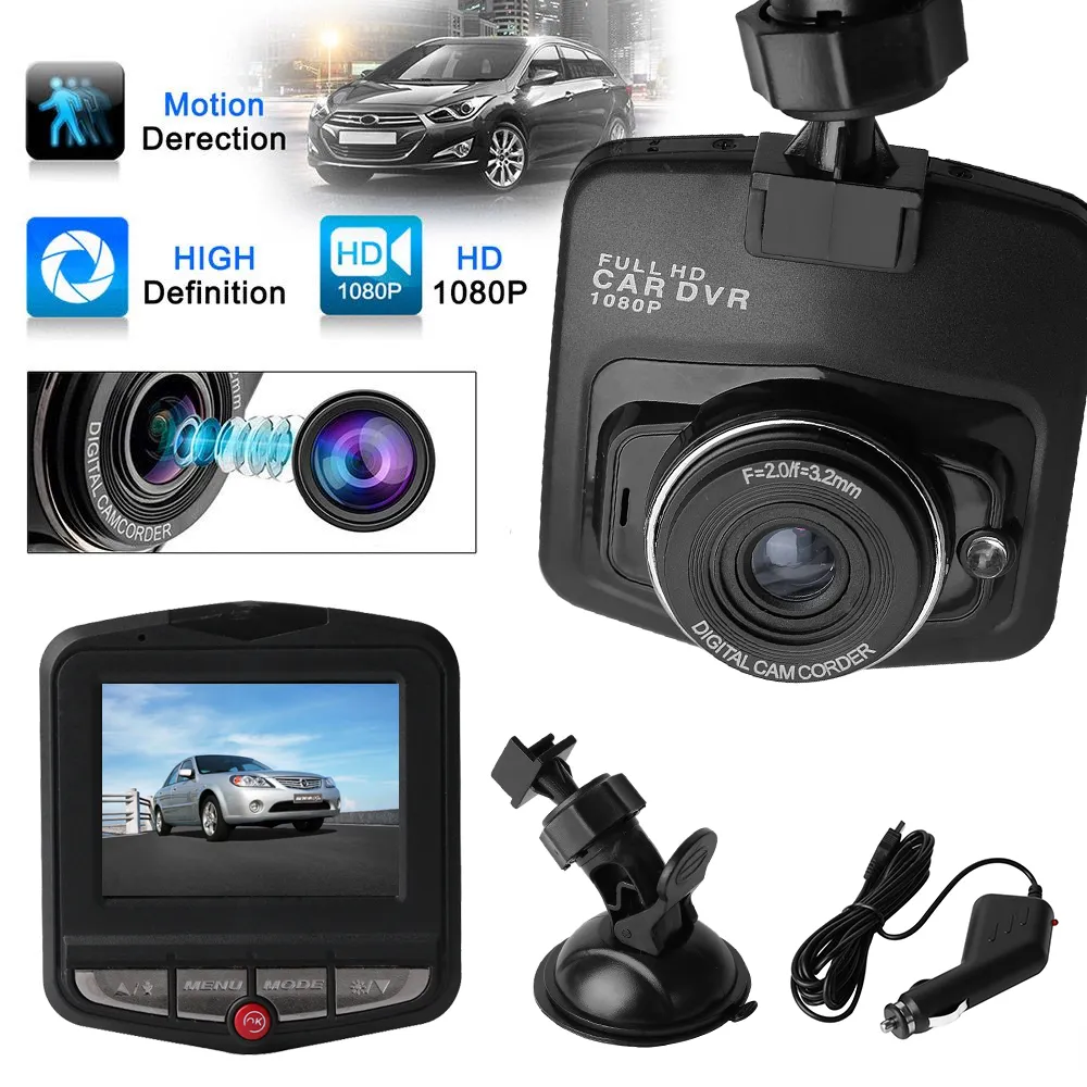 2.4 بوصة سيارة كاميرا HD 1080P dashcam المحمولة سيارة صغيرة مسجل DVR اندفاعة كاميرا DVR السيارات مركبة درع سيارة صغيرة