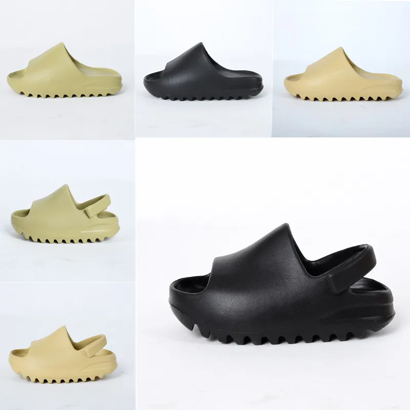 Slipper Bone Slides Zuigeling Pasgeboren Baby Schoenen Hars Slip Op Roet Jongens Meisjes Kinderen Sandalen Met Doos Maat 23-35