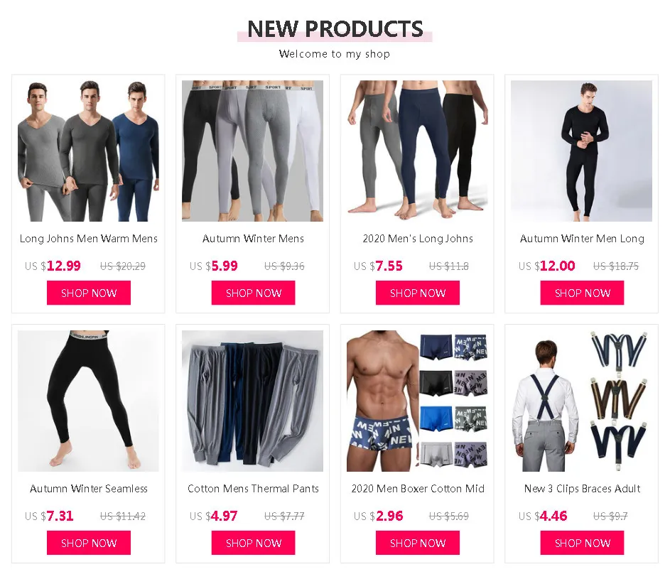 Calzoncillos de invierno clearance