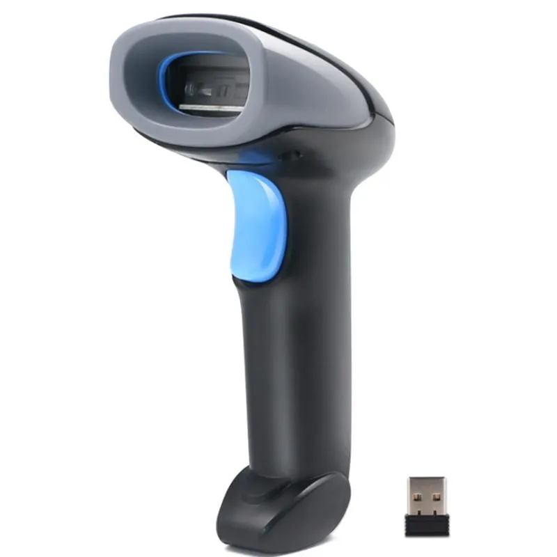 WM930 2.4G Handheld 1D Wireless Barcode Scanner Portable Scanner Reverse Scanning per Supermarket Express