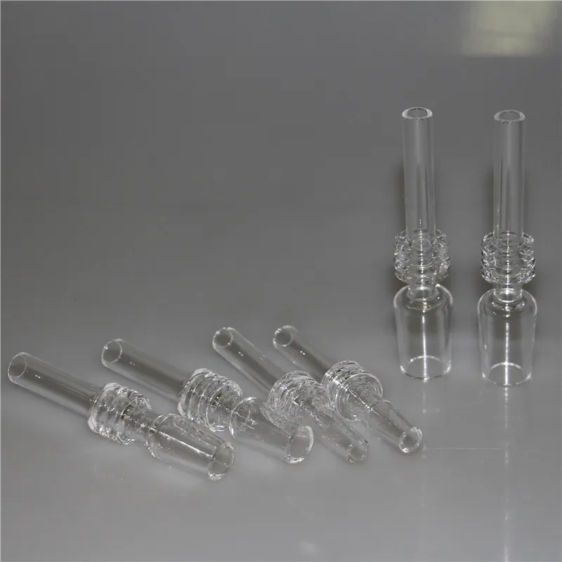 Pointe de Quartz pour fumer, 10, 14, 18mm, joint mâle, bol en verre pour tuyaux à main en silicone, conduites d'eau