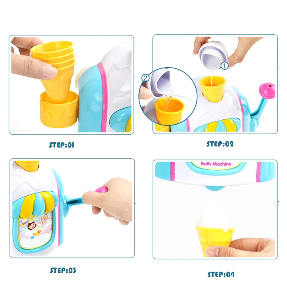 Máquina De Burbujas Para Bañera Ducha Juguetes Burbuja Máqui Máquina De Burbujas Para Bañera Ducha Juguetes Burbuja Máqui