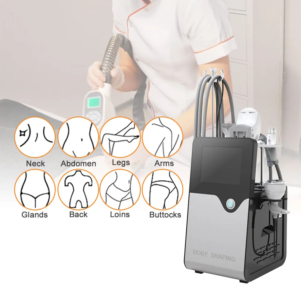 Ir rf vacuümmassage rollen afslank 5 in 1 cellulitis reductie cavitatie rf vaccum lichaamsmachine vorm gehele shaper machine