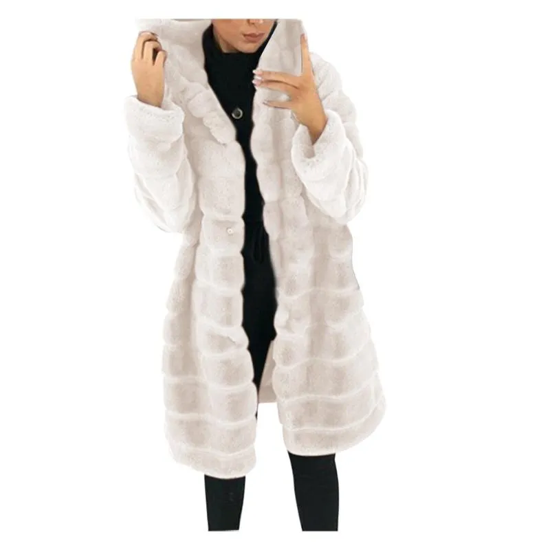 Gray Faux Fur Coat Fux Solid Overcoat Jacket Long Sleeve Waistcoat For Casual Outwear From Wuyasi 44.21 DHgate.Com