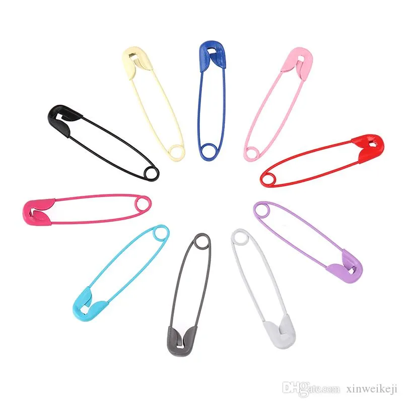 Multiple color sundries safety pins DIY sewing tool small stainless steel needle