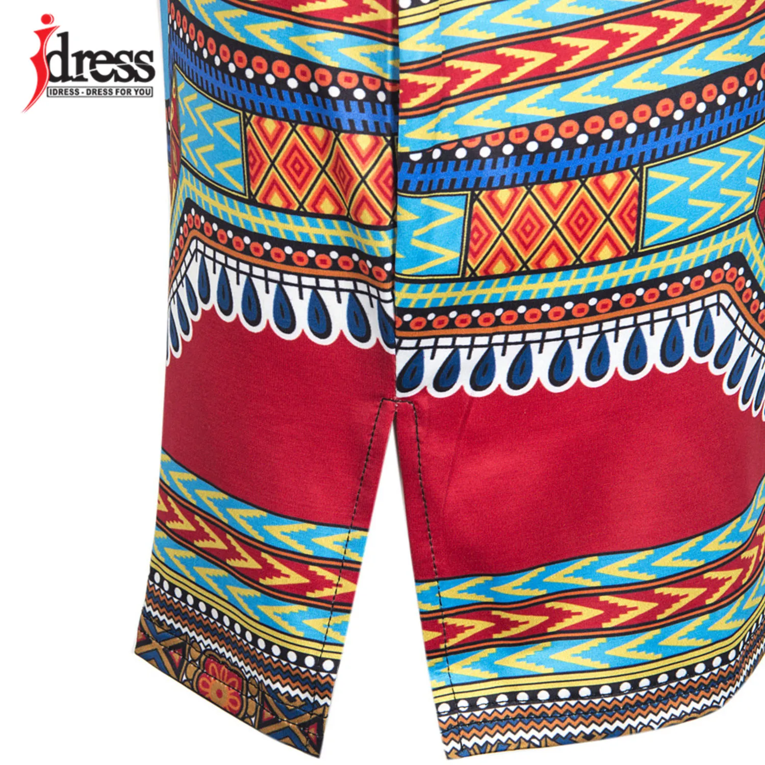 2017 Sexy Women Summer Dress Traditional African Print Dress Bodycon Casual Dresses Short Sleeve Dashiki Beach Dress (8)