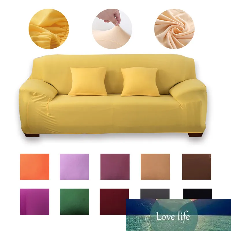 Nowoczesna sofa Pokrywa Spandex Elastyczna dla salonu L Korażk
