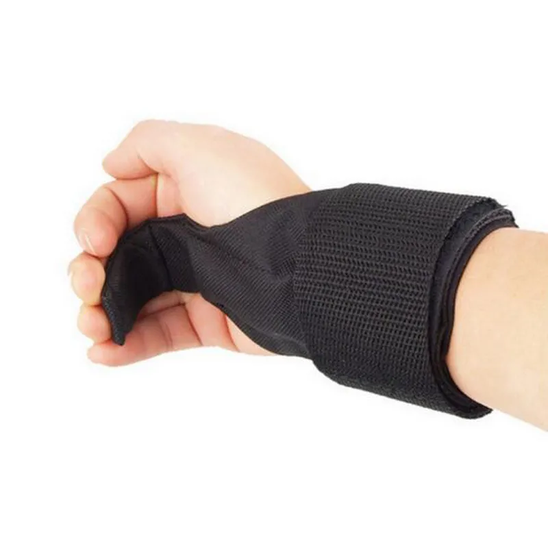 1 Pair Power Gear Justerbar Fitness Wrist Support Vikt Lyftkrokar för Bar Anti-Skid Gym Grips Band med handled Wraps Q0108