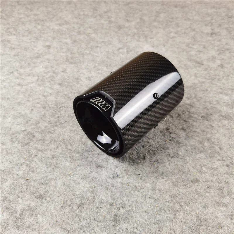 Carbon Fiber Glanzend Zwart uitlaatpijp Voor M135i M140i M235i M240i M335i M340i M435i M440i M2 M3 M4 F20 F22 Uitlaat Tip Uitlaat Nozzles Uitlaatpijpen Uitlaatpijpen