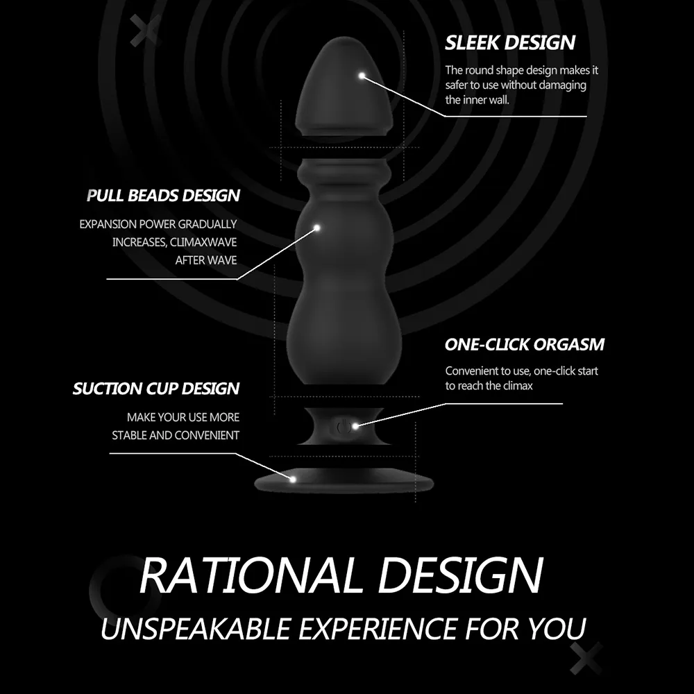 Wireless Remote Dildo Vibrator For Men Prostate Massager Anal Plug Male Masturbator for Man Anus G Spot Vibrator Adult Sex Toys (8)