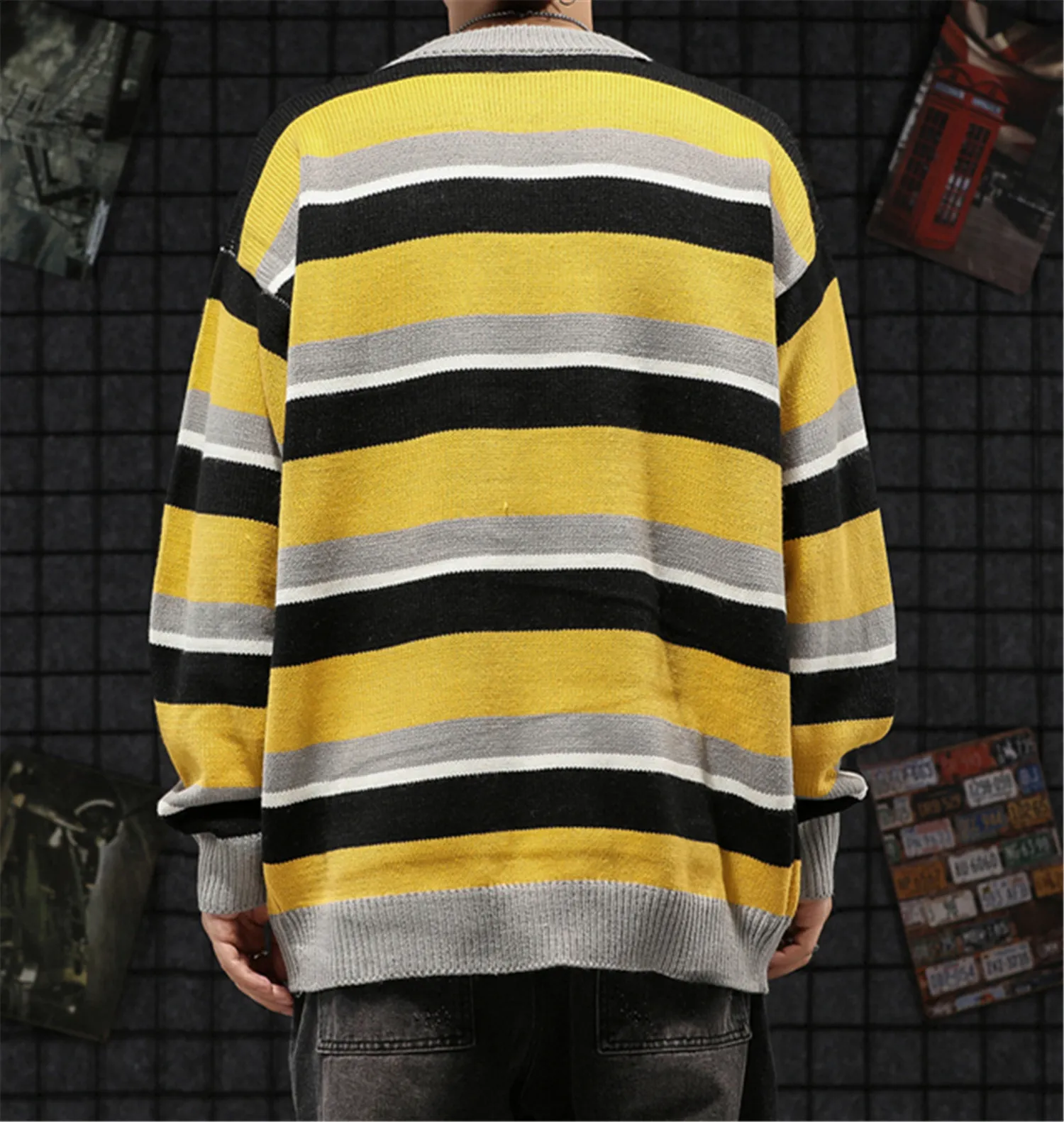 Fashion Knitwear Fashion Sweater Streetwear Premium Mens Winter