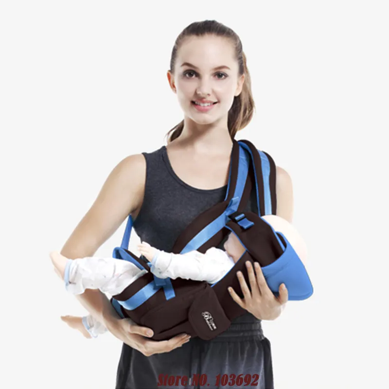 Beth Bear Baby Carrier 0-30 Miesiące Oddychające Front Front 4 w 1 Niemowlę Wygodne Sling Plecak Plecak Wrap Baby Kangaroo Nowy LJ200914