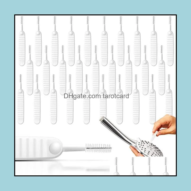 Bath Accessory 10pcs/set Shower Head Cleaning Brush Washing Anti-clogging Small Brush Pore Gap Tools For Kitchen Toilet Phone Hole