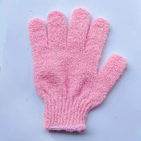 8 pièces gants de douche en microfibre gant exfoliant type doigt