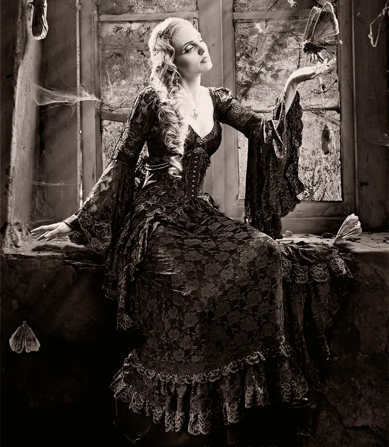 Lutto Vestiti EtÃ Vittoriana Vittoriano Abiti Da Sposa Gothic