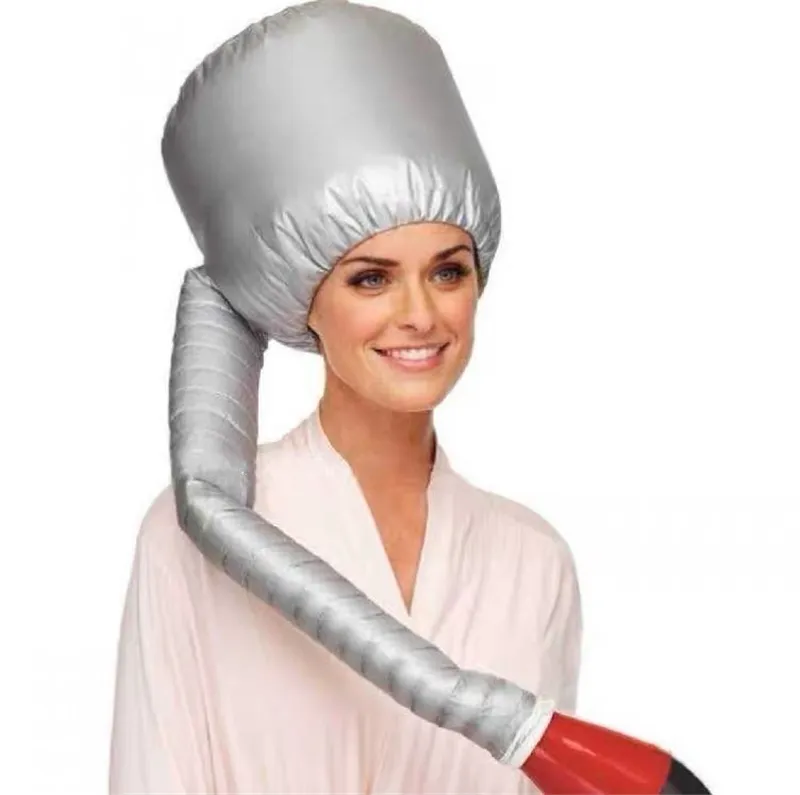 Hårtork Hood Bonnet Attachment Hem Använd hårvårdsverktygsdiffusor för lockigt hår Snabbtork