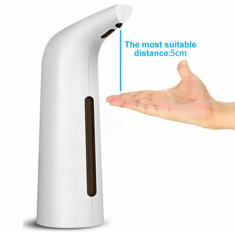 Prevendita Dispenser automatico di sapone liquido Smart Sensor Touchless ABS Dispensador disinfettante elettrolitico per cucina Bagno Y200407