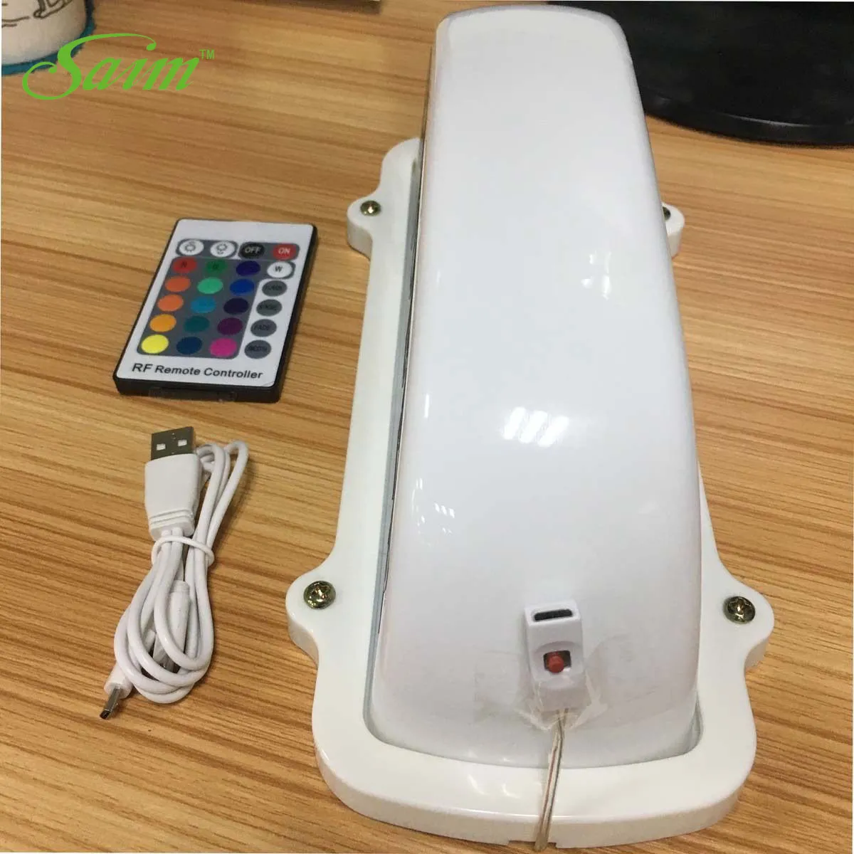 DIY LED TAXI Cab Sign Roof Top Car Super Bright Light Remote Color Change Rechargeable Battery for TAXI Drivers326l